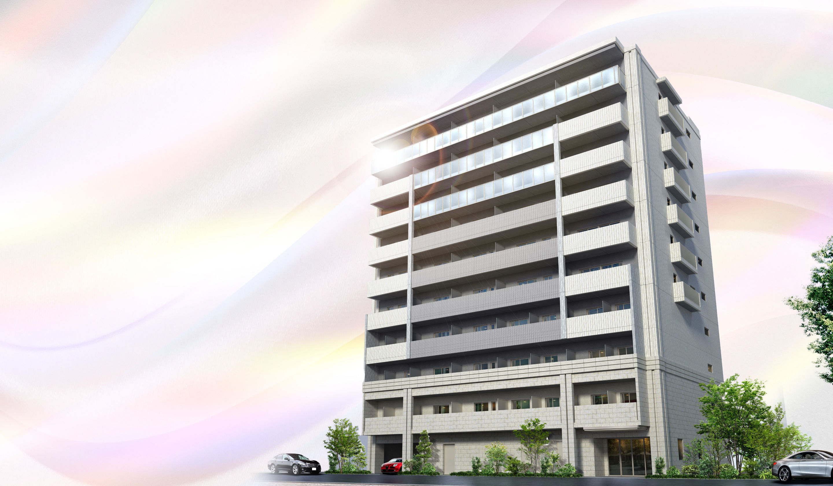 サンエール南堀江のパース