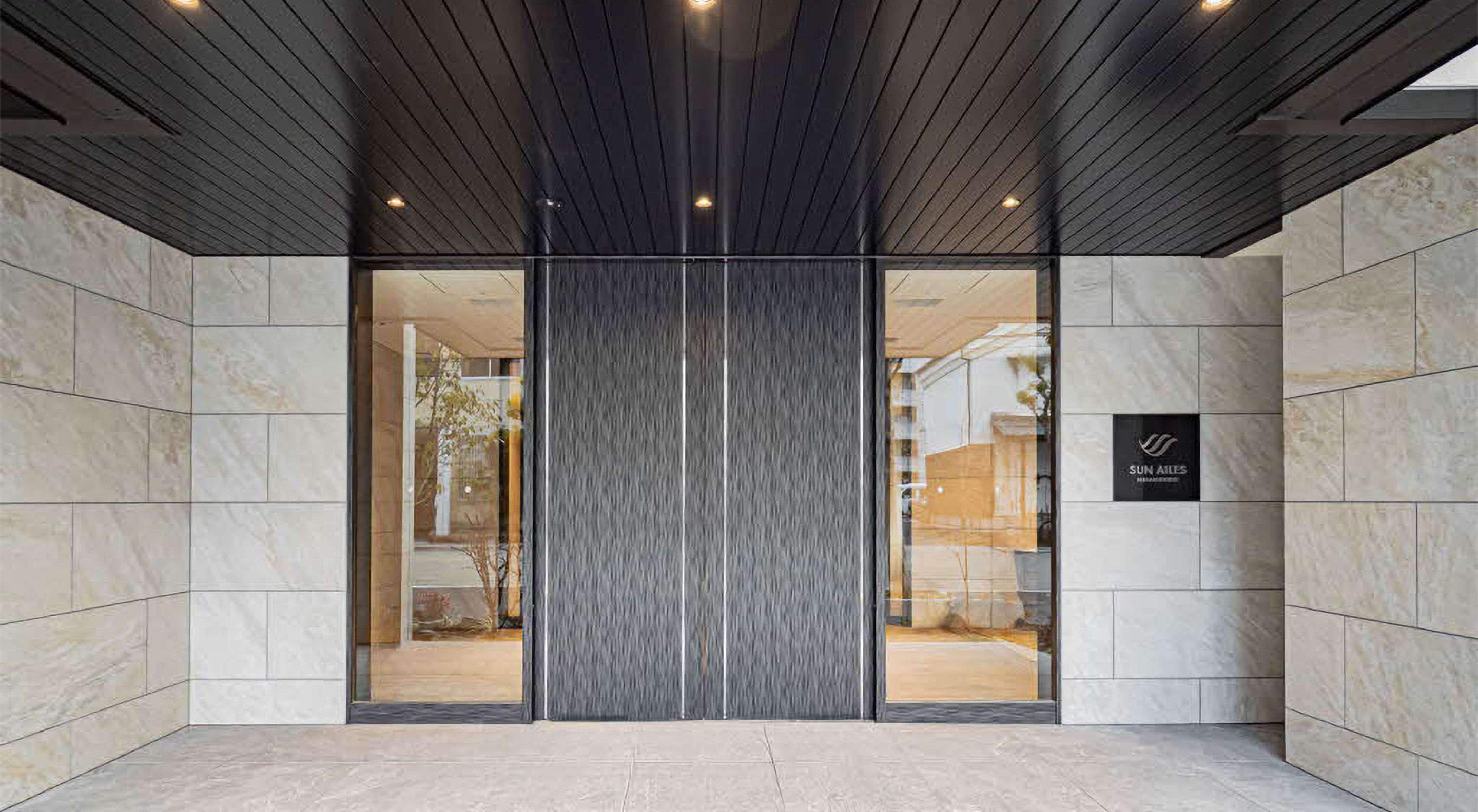 サンエール南堀江のエントランス完成予想図